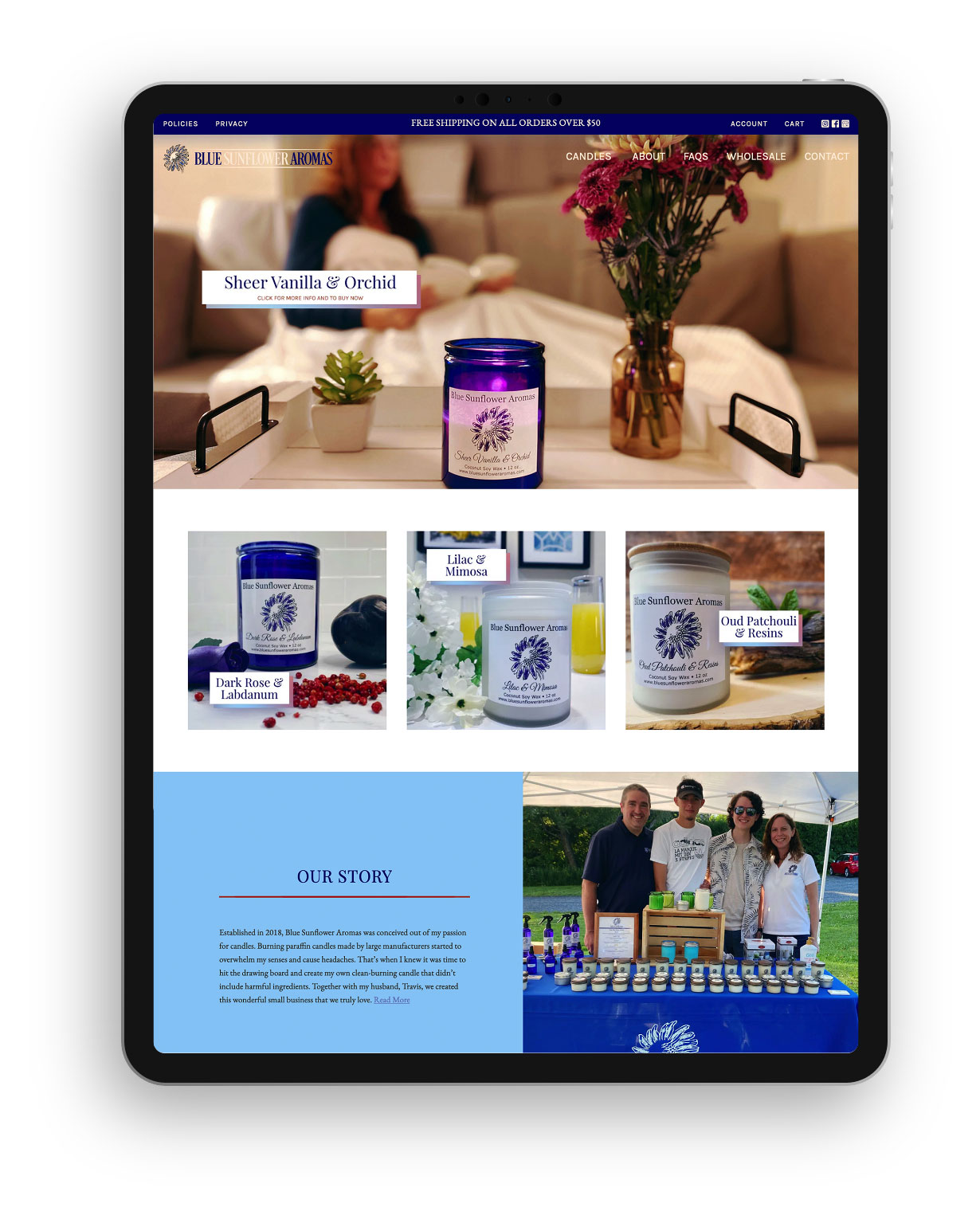 BSA-Website-Tablet